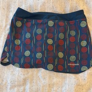 Patagonia Women's Blue Patterned Skirt